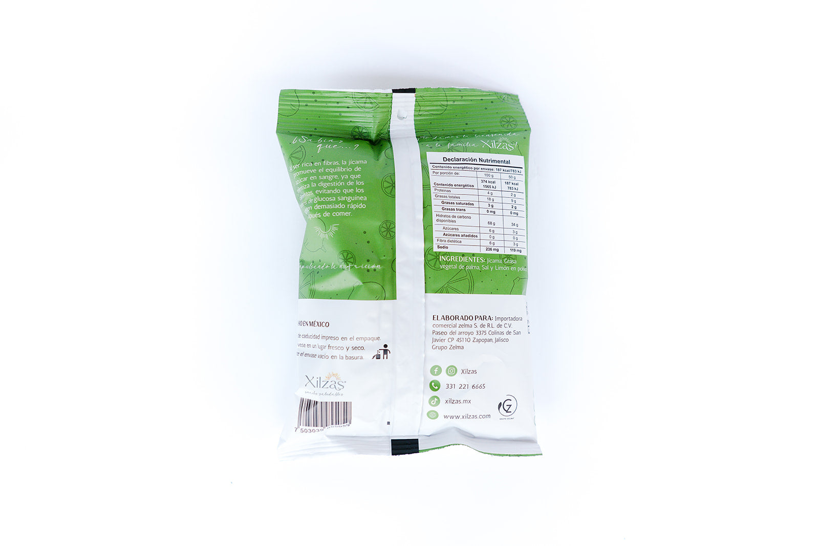 10 maxbox 50 gr jicama limón o adobada